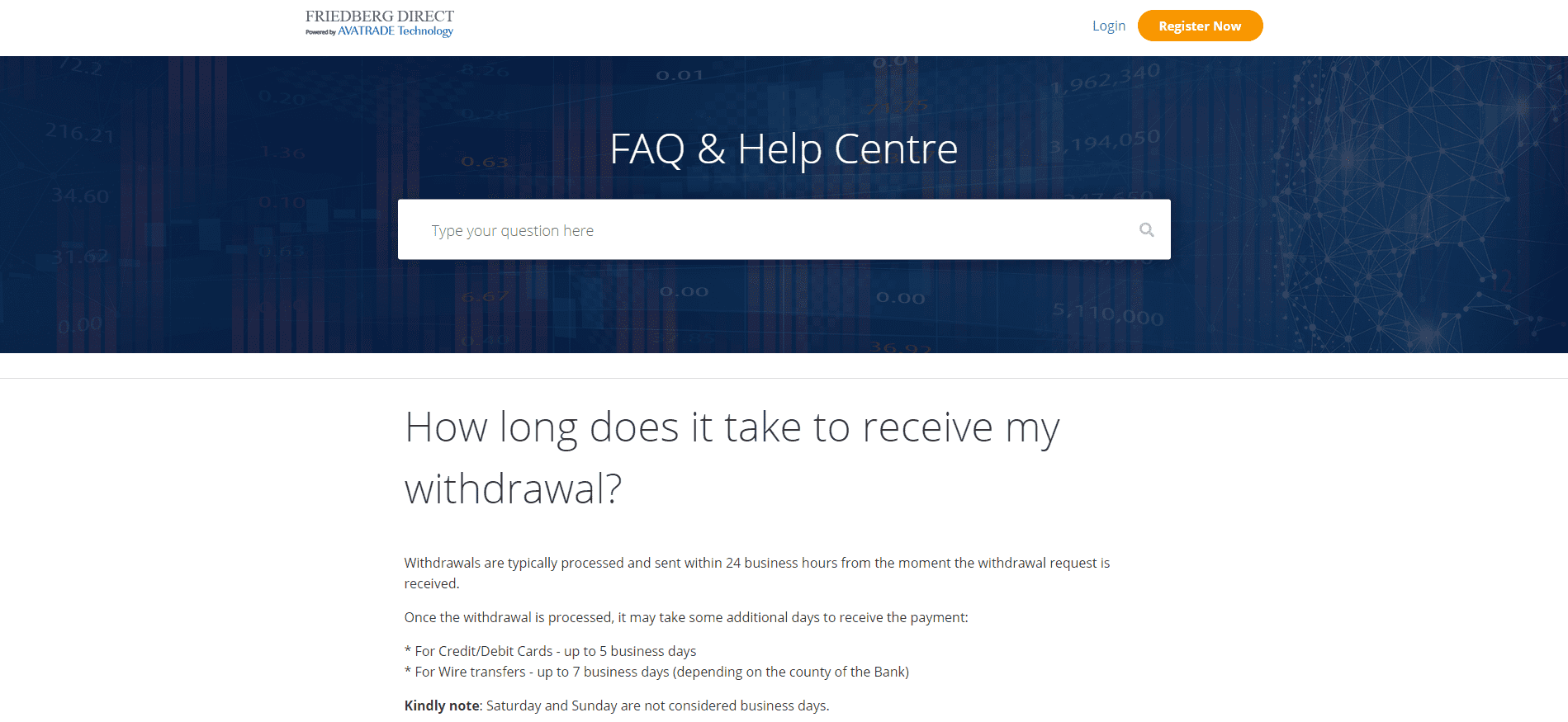 Friedberg Direct Review withdrawal period